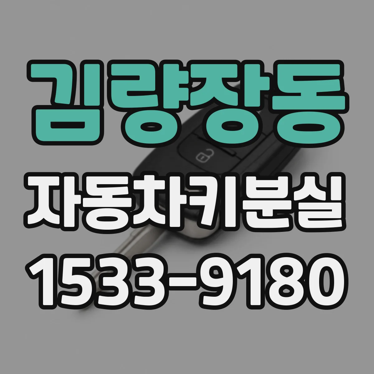 김량장동 자동차키분실