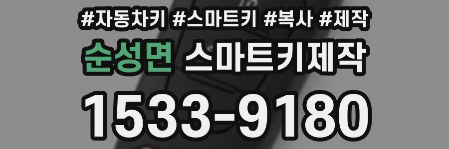 순성면 스마트키제작