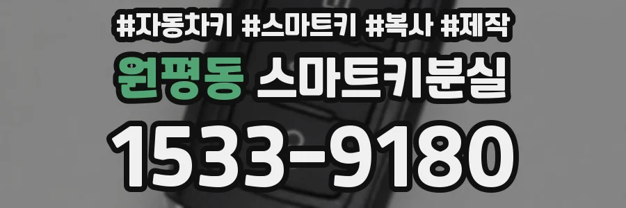 원평동 스마트키분실