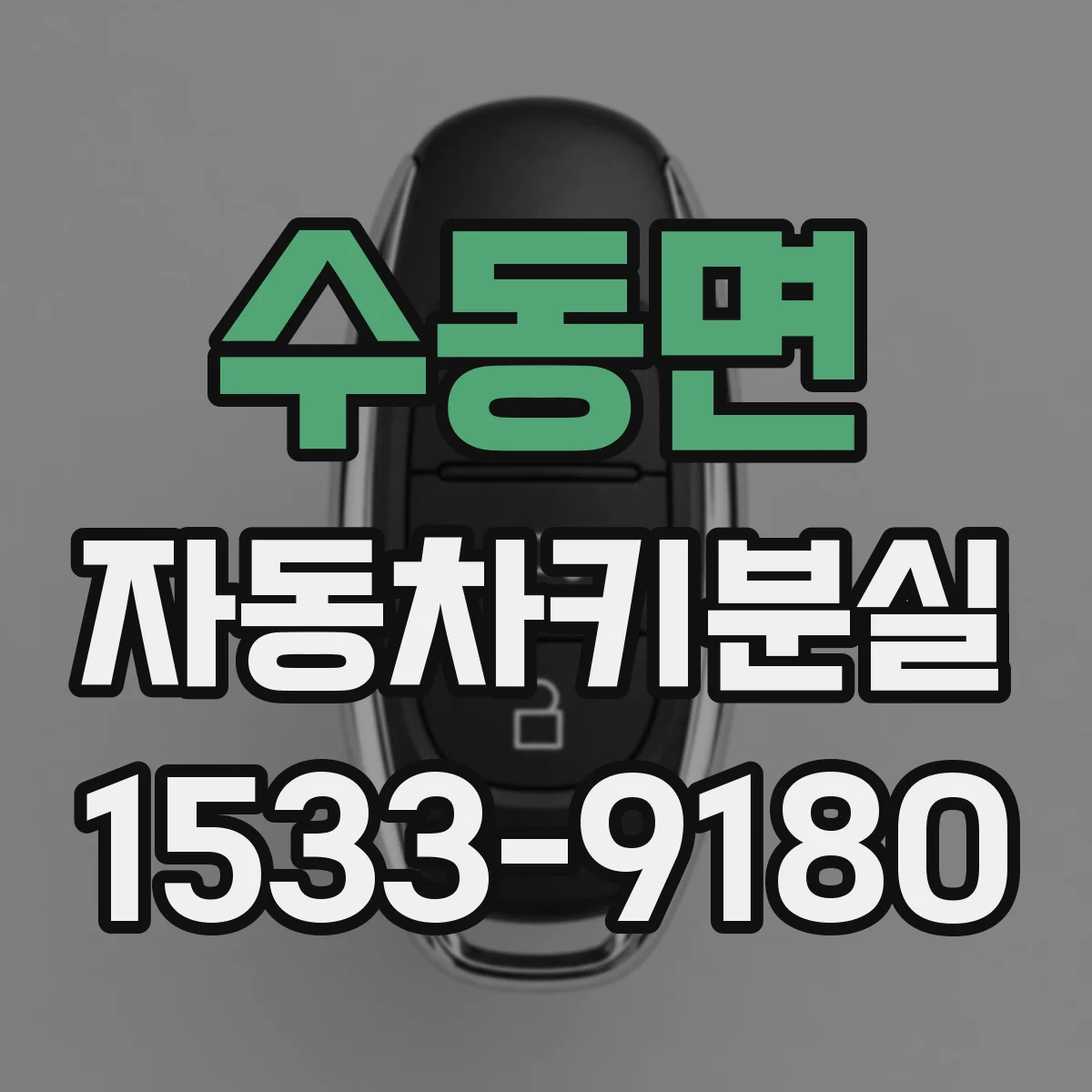 수동면 자동차키분실