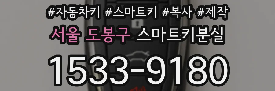 서울 도봉구 스마트키분실