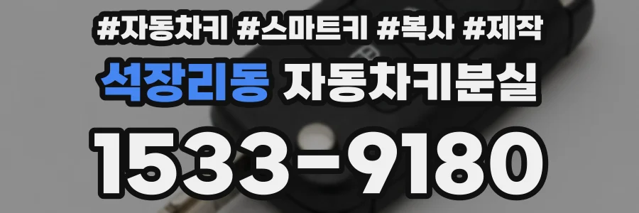 석장리동 자동차키분실
