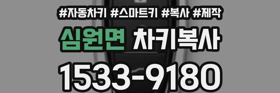 심원면 차키복사