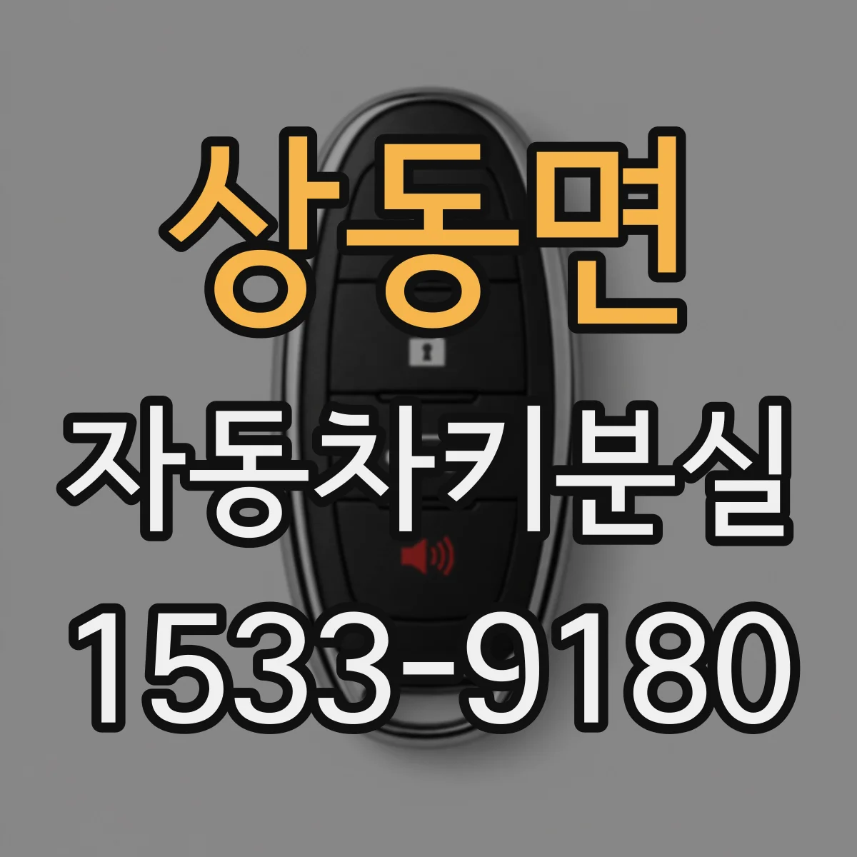 상동면 자동차키분실