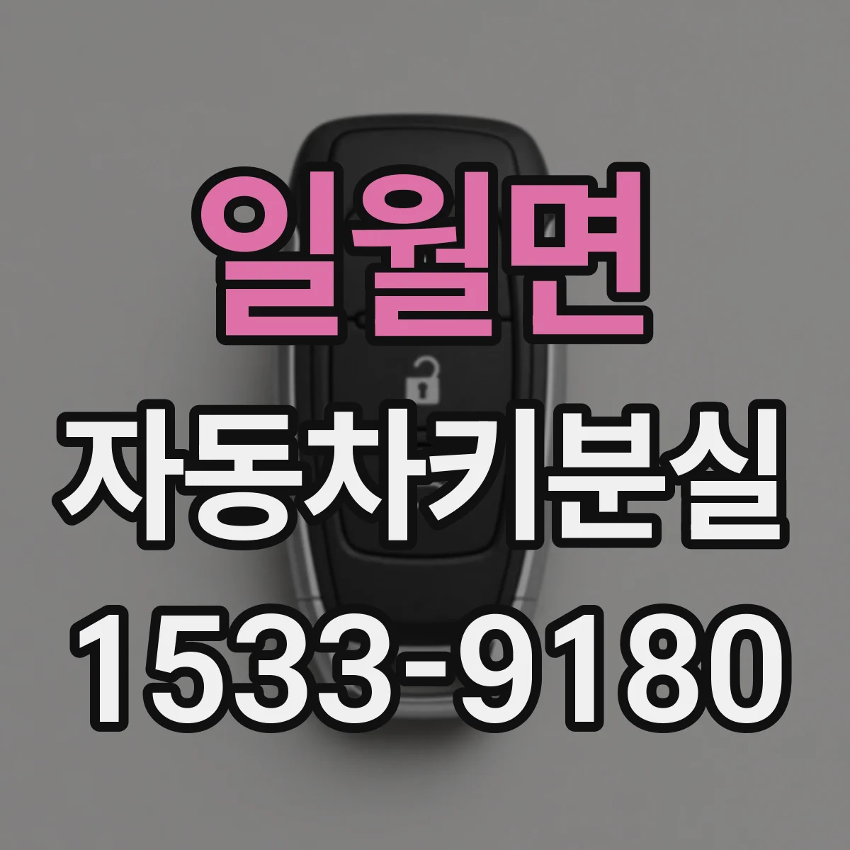 일월면 자동차키분실