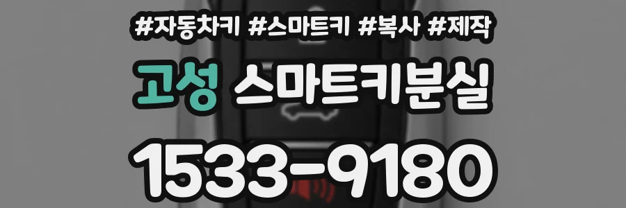 고성 스마트키분실