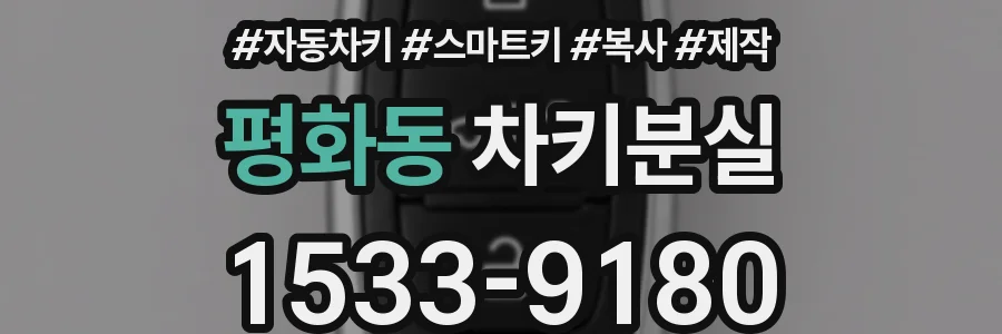 평화동 차키분실