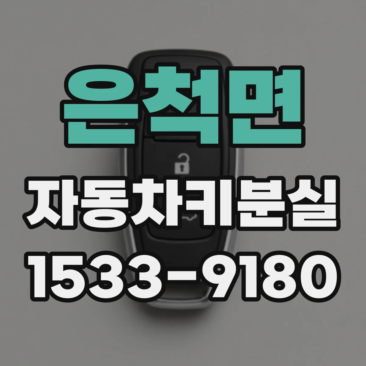 은척면 자동차키분실