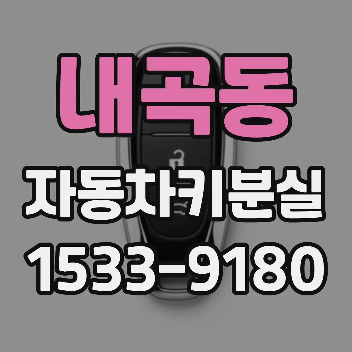 내곡동 자동차키분실