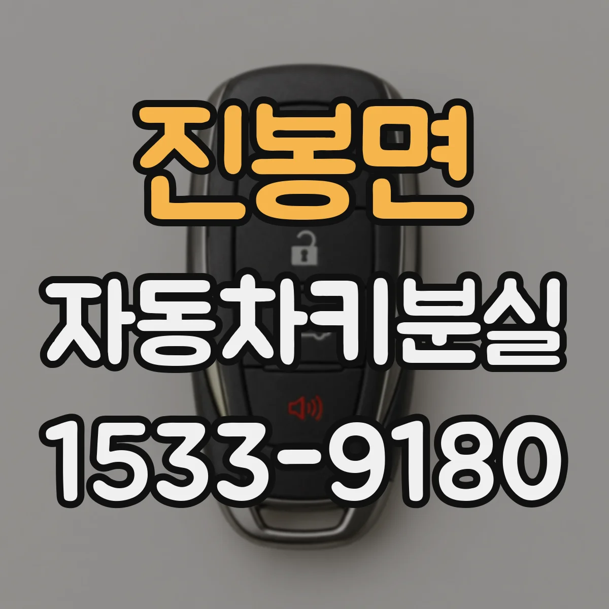 진봉면 자동차키분실