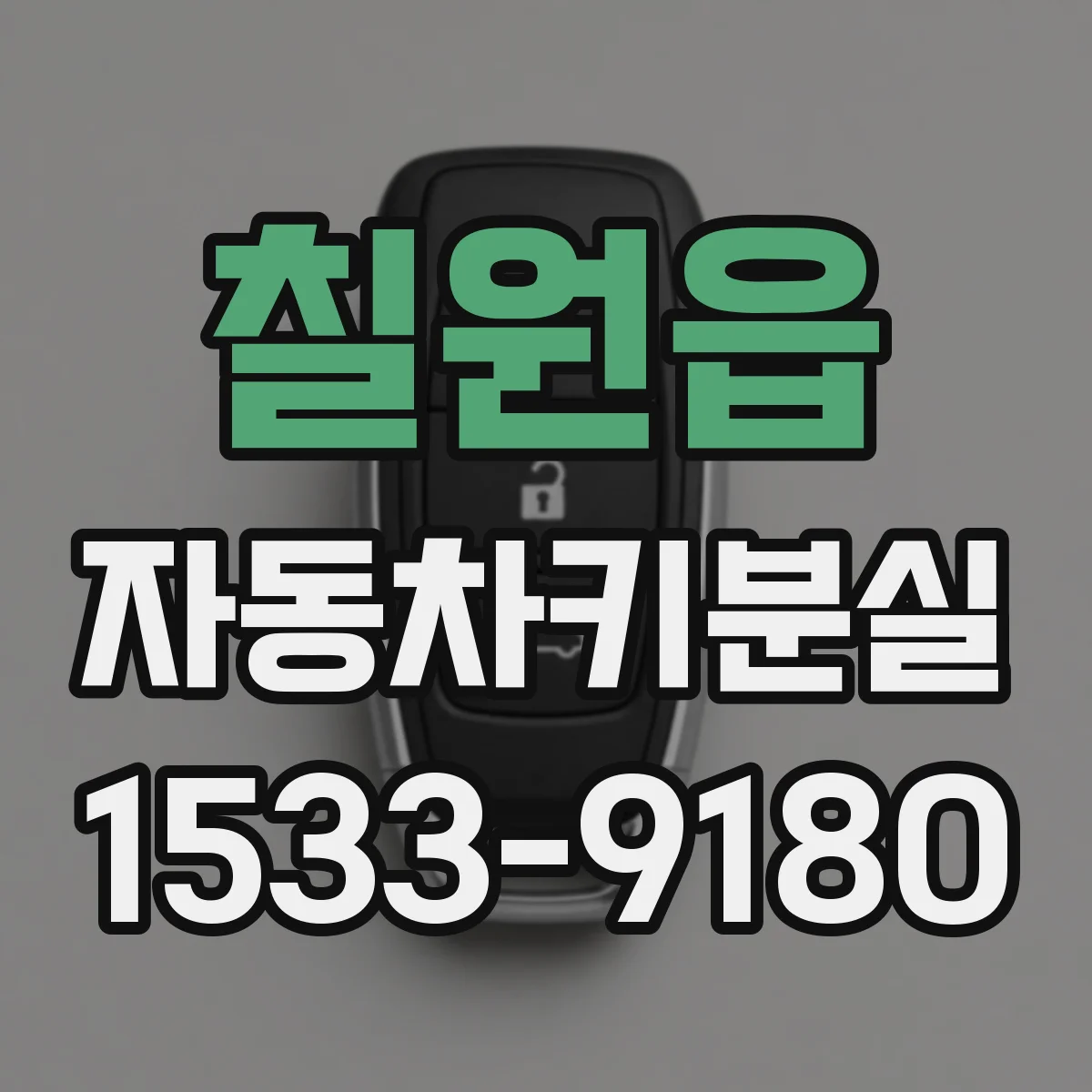 칠원읍 자동차키분실