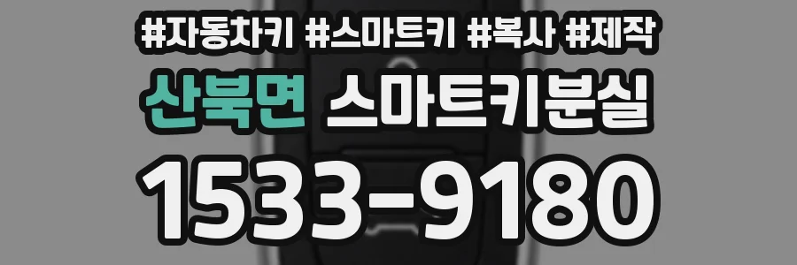산북면 스마트키분실
