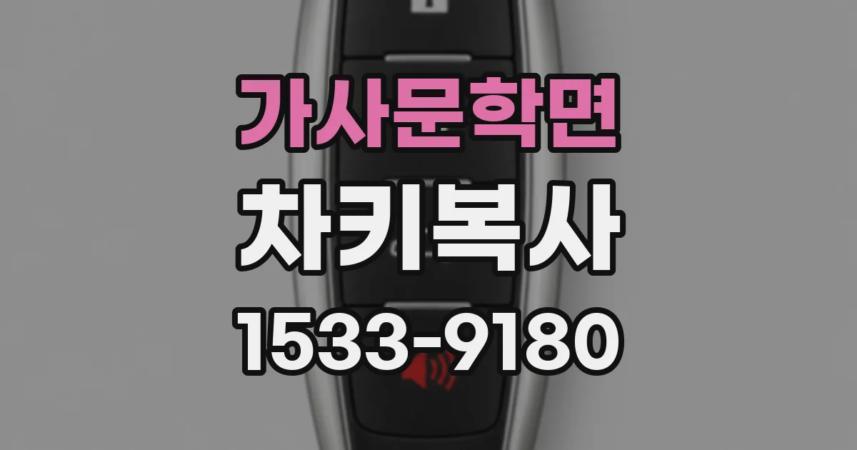 가사문학면 차키복사