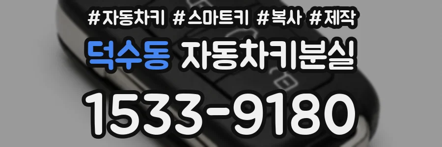 덕수동 자동차키분실