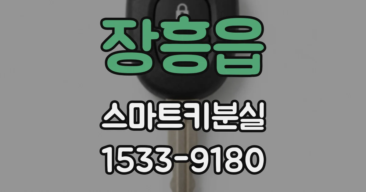 장흥읍 스마트키분실
