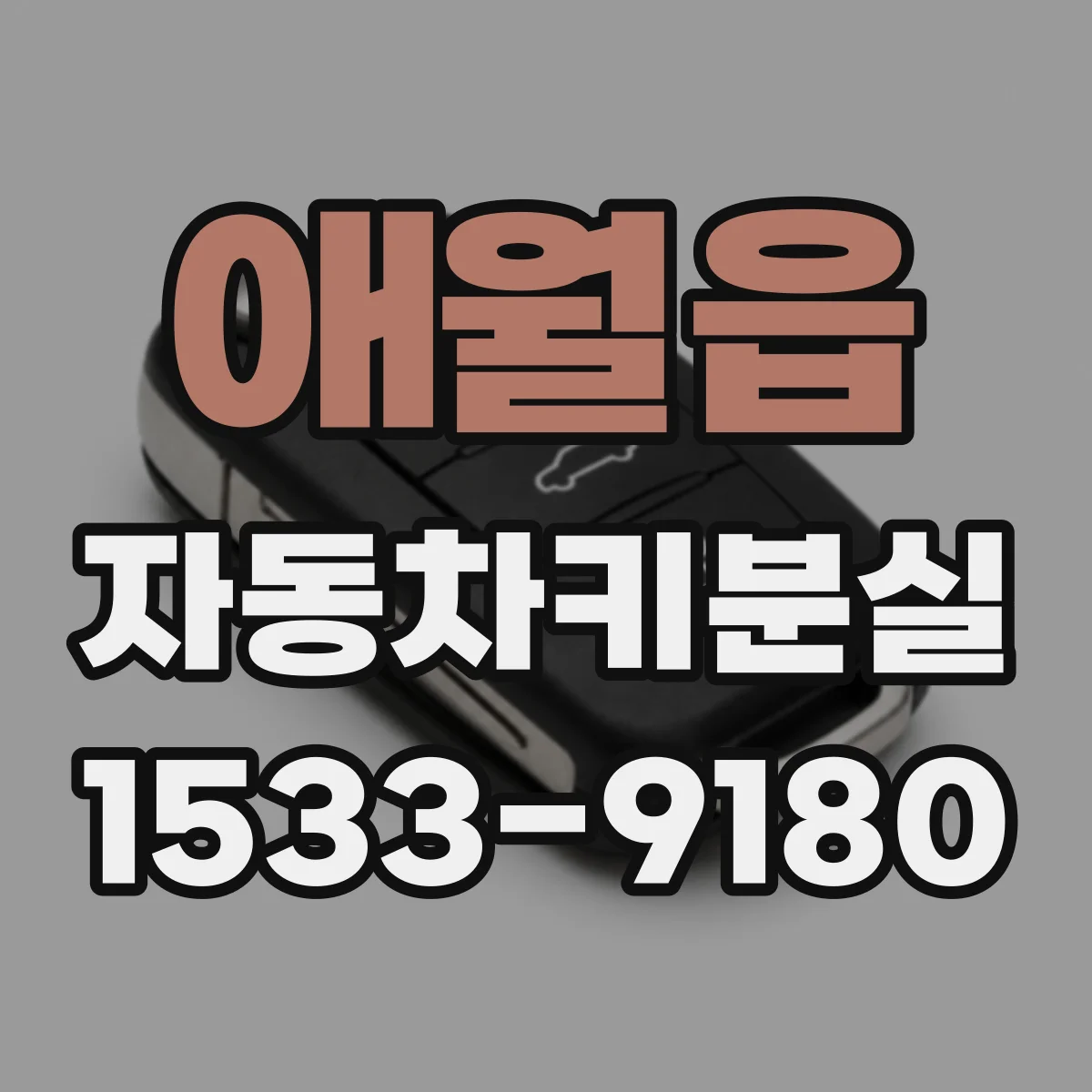애월읍 자동차키분실