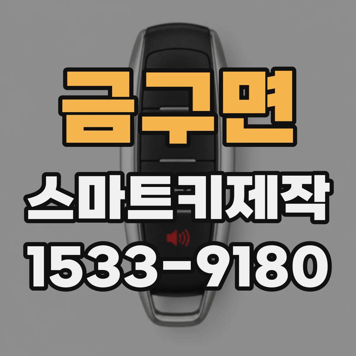 금구면 스마트키제작