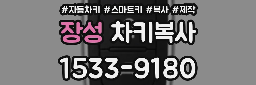 장성 차키복사