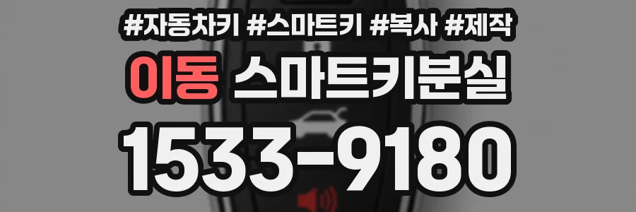 이동 스마트키분실