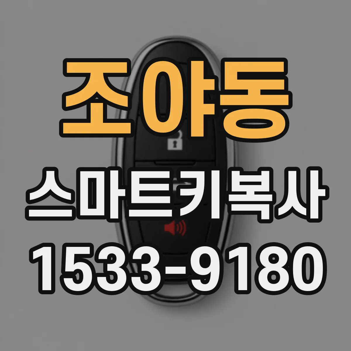 조야동 스마트키복사