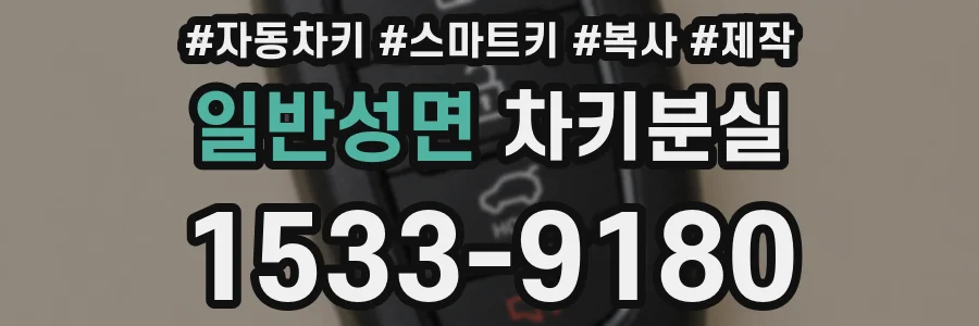 일반성면 차키분실