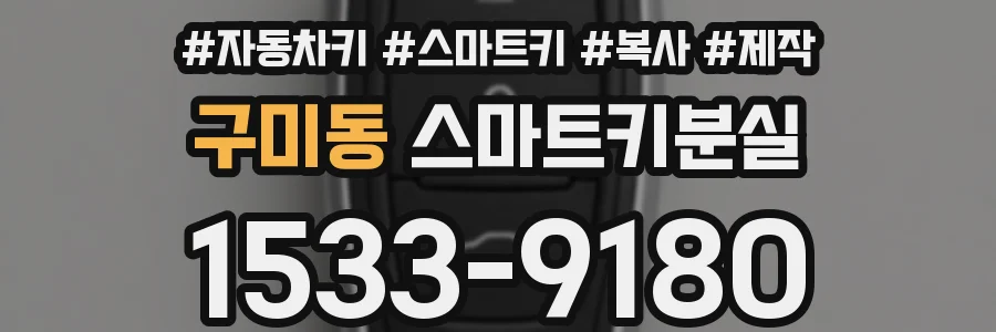 구미동 스마트키분실