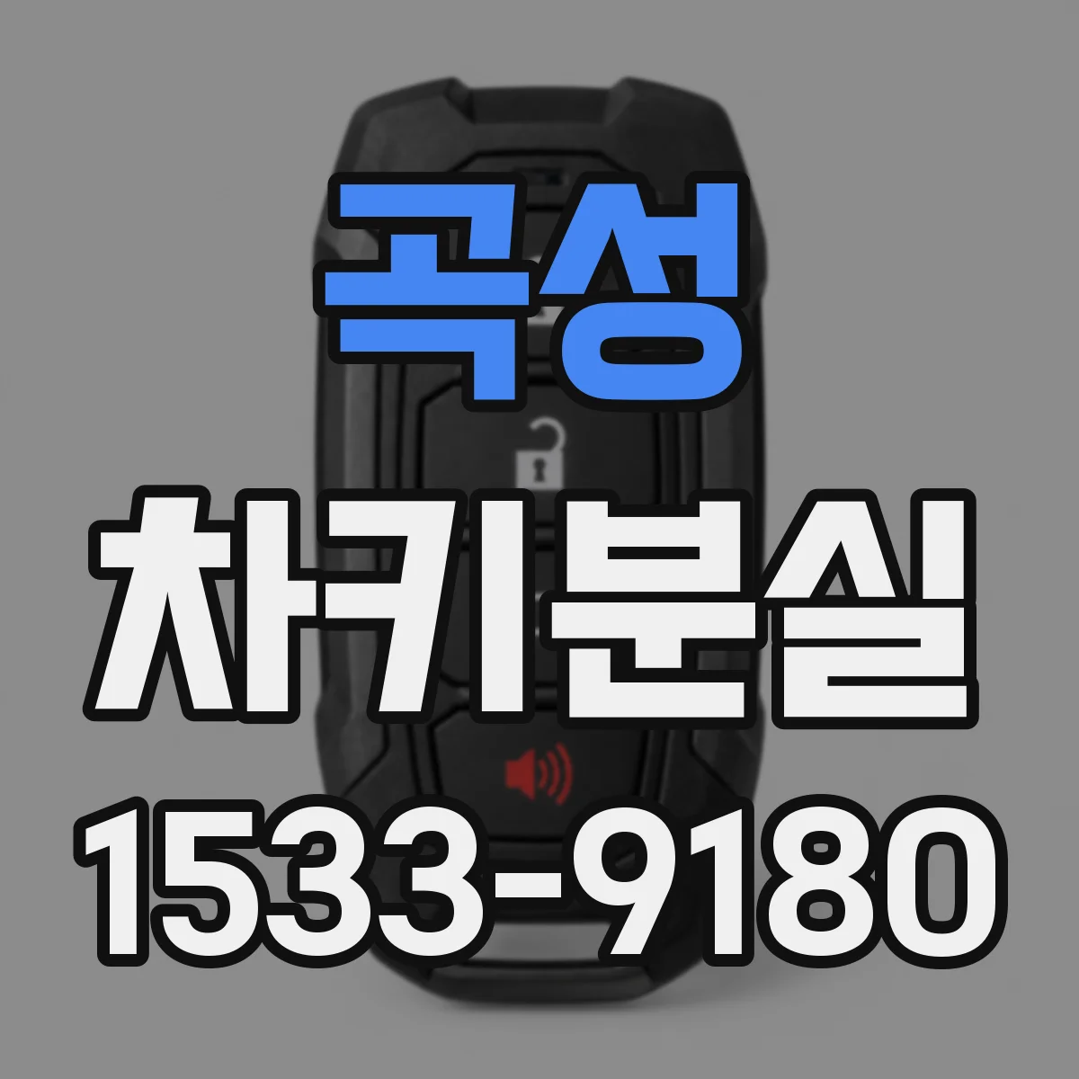 곡성 차키분실