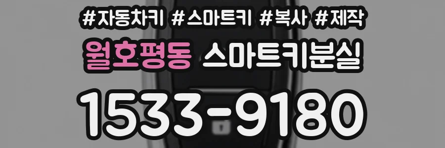 월호평동 스마트키분실