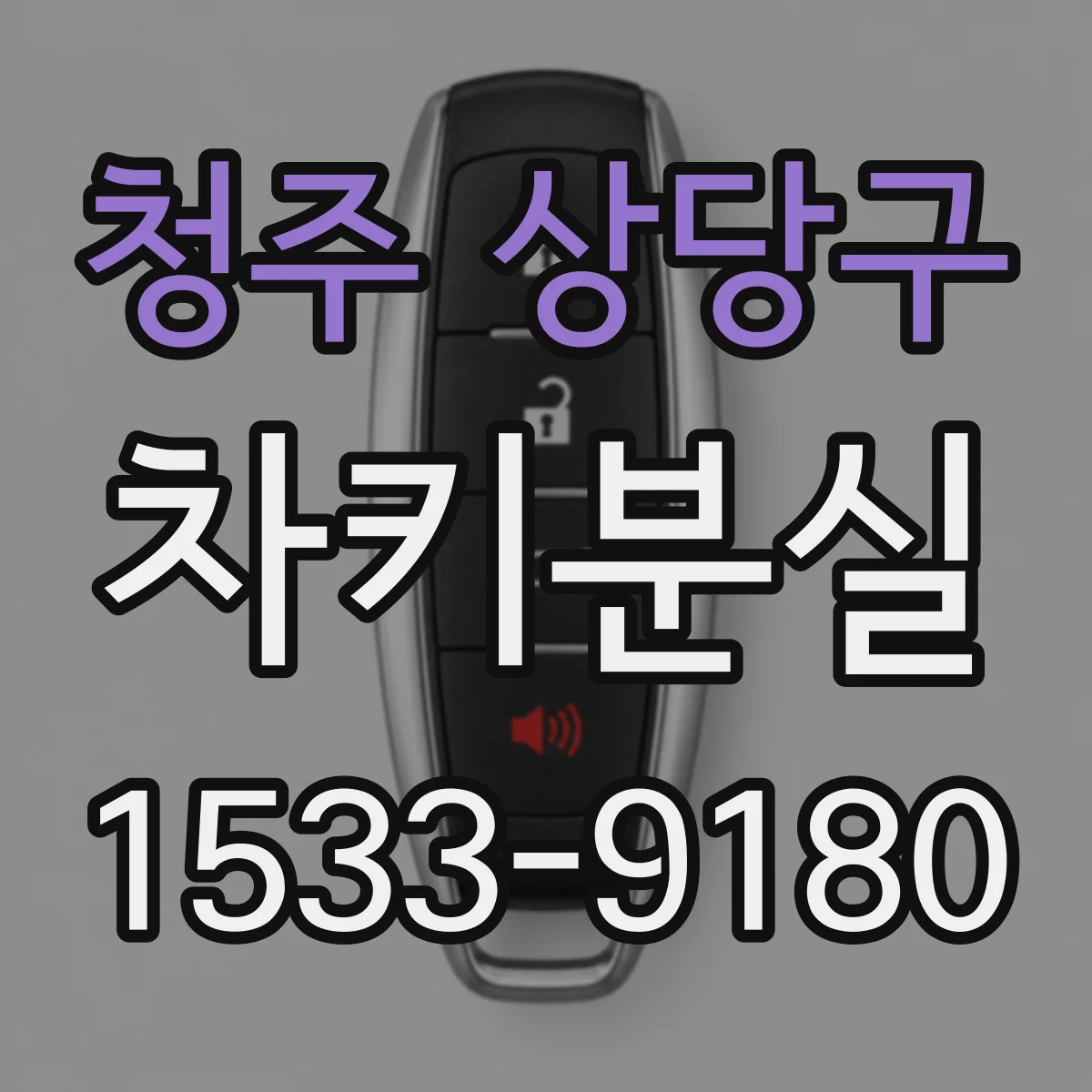 청주 상당구 차키분실