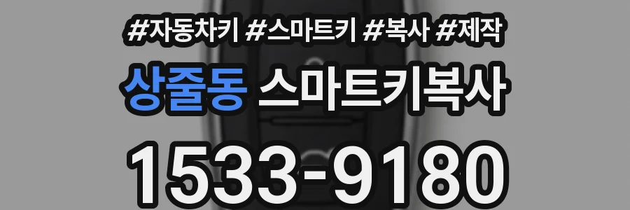 상줄동 스마트키복사
