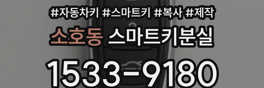 소호동 스마트키분실