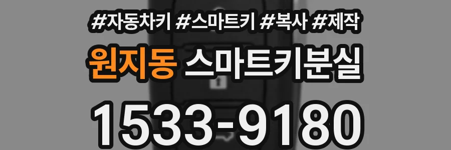 원지동 스마트키분실