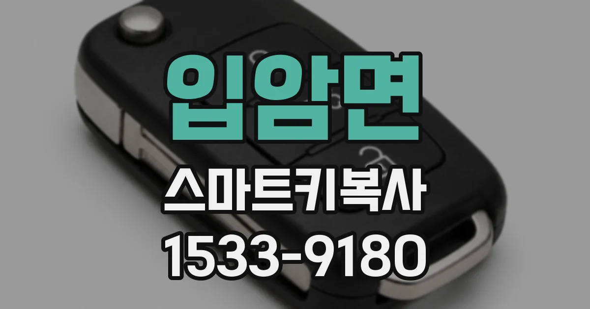 입암면 스마트키복사
