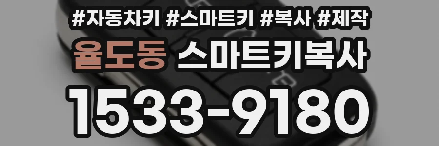 율도동 스마트키복사