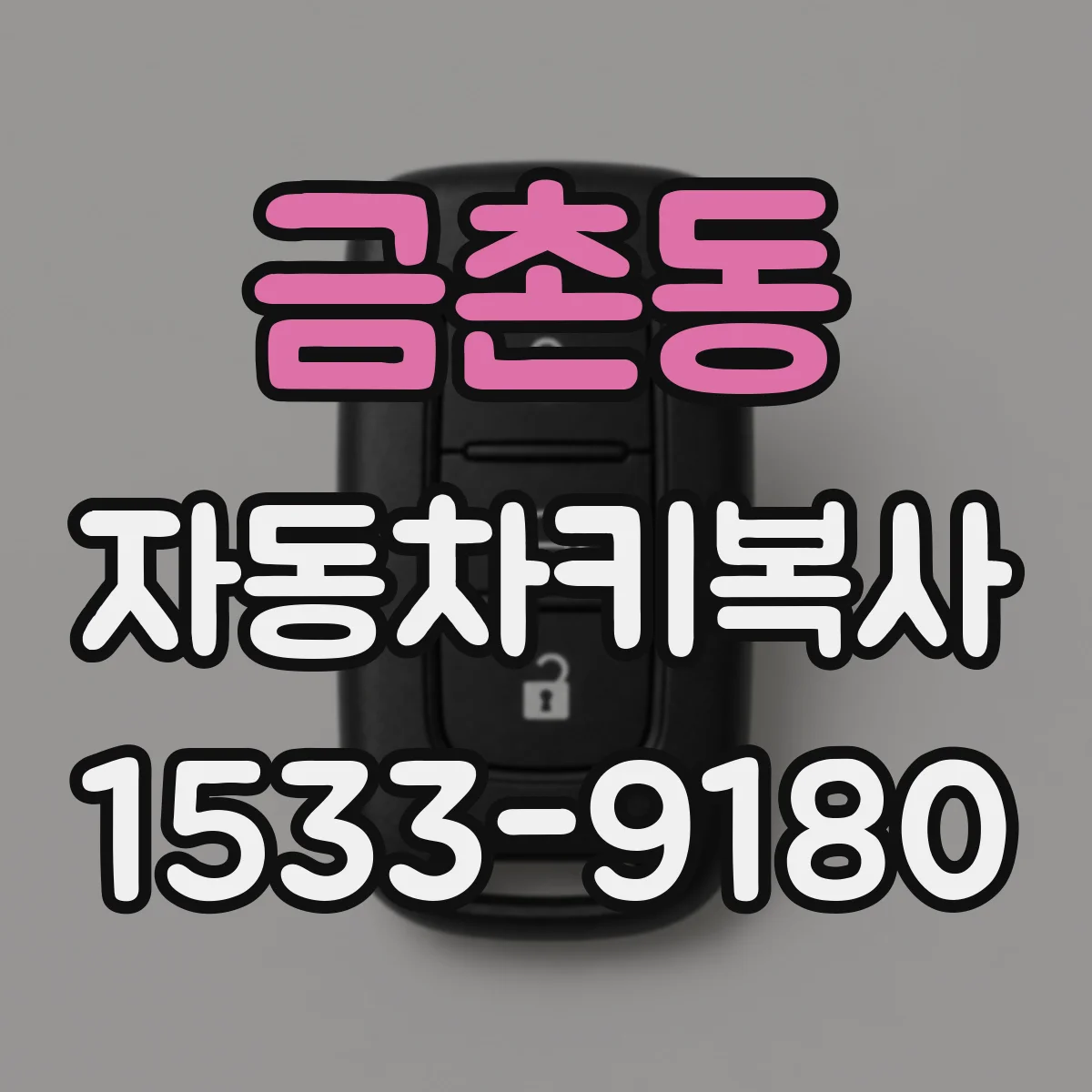 금촌동 자동차키복사