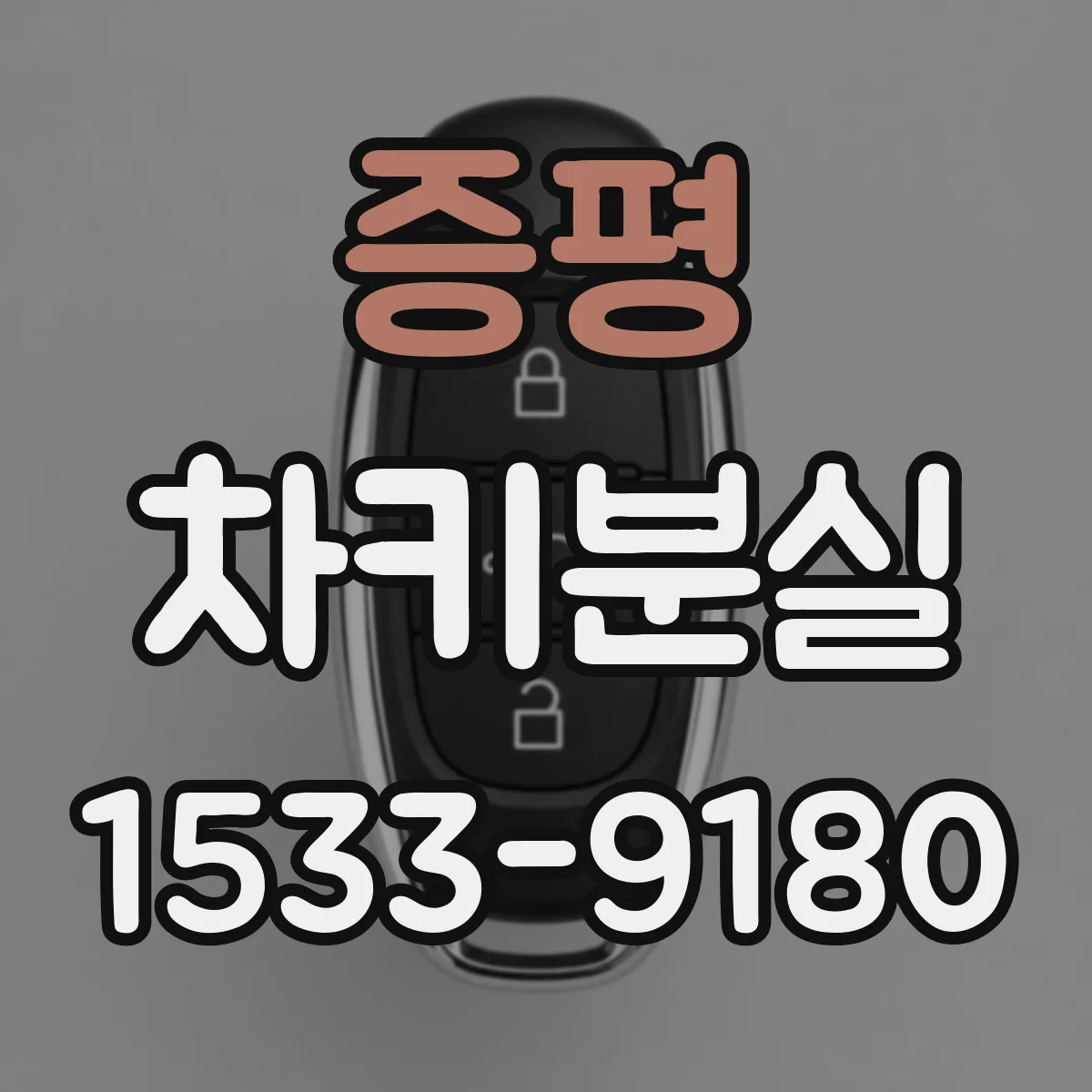 증평 차키분실