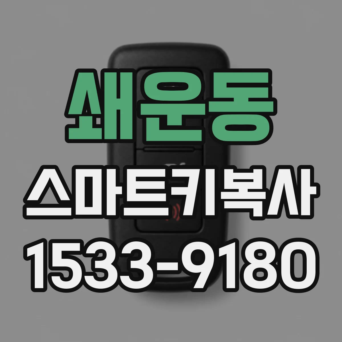 쇄운동 스마트키복사