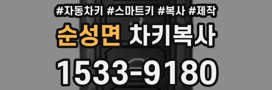 순성면 차키복사