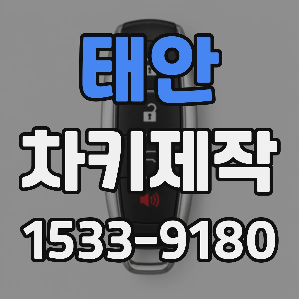태안 차키제작