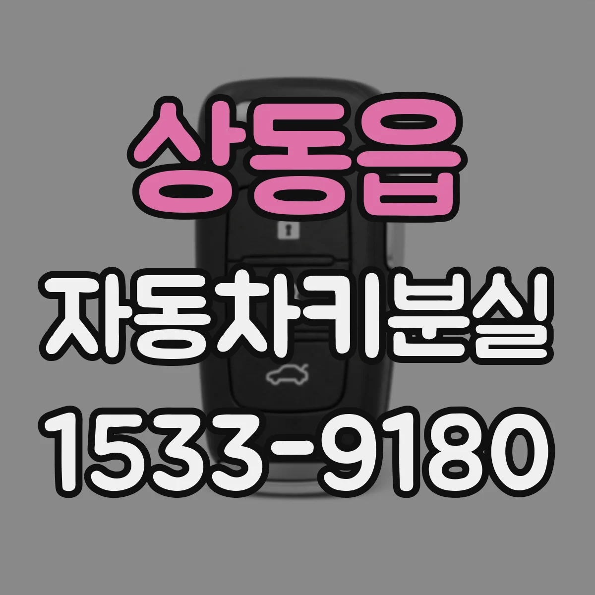 상동읍 자동차키분실