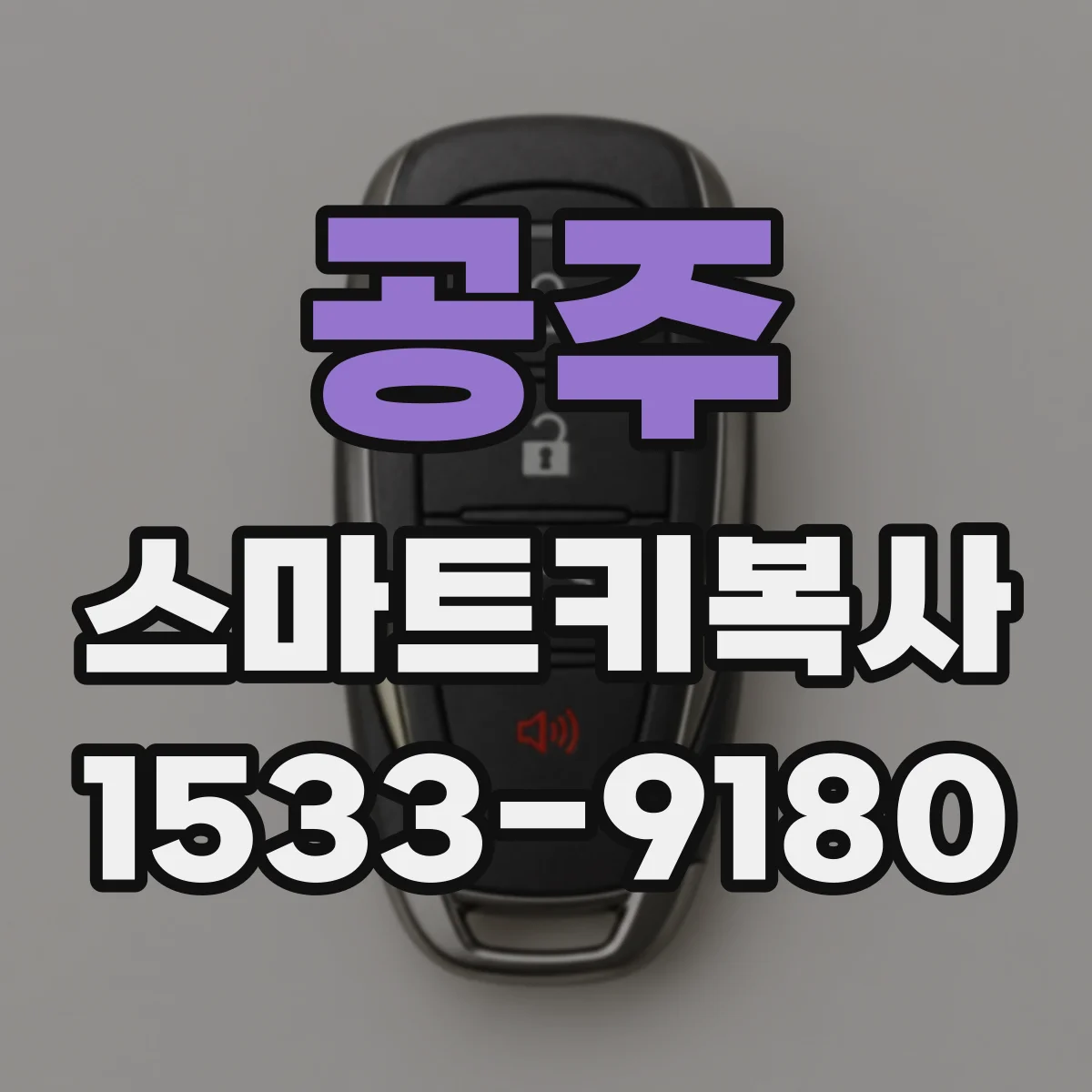 공주 스마트키복사