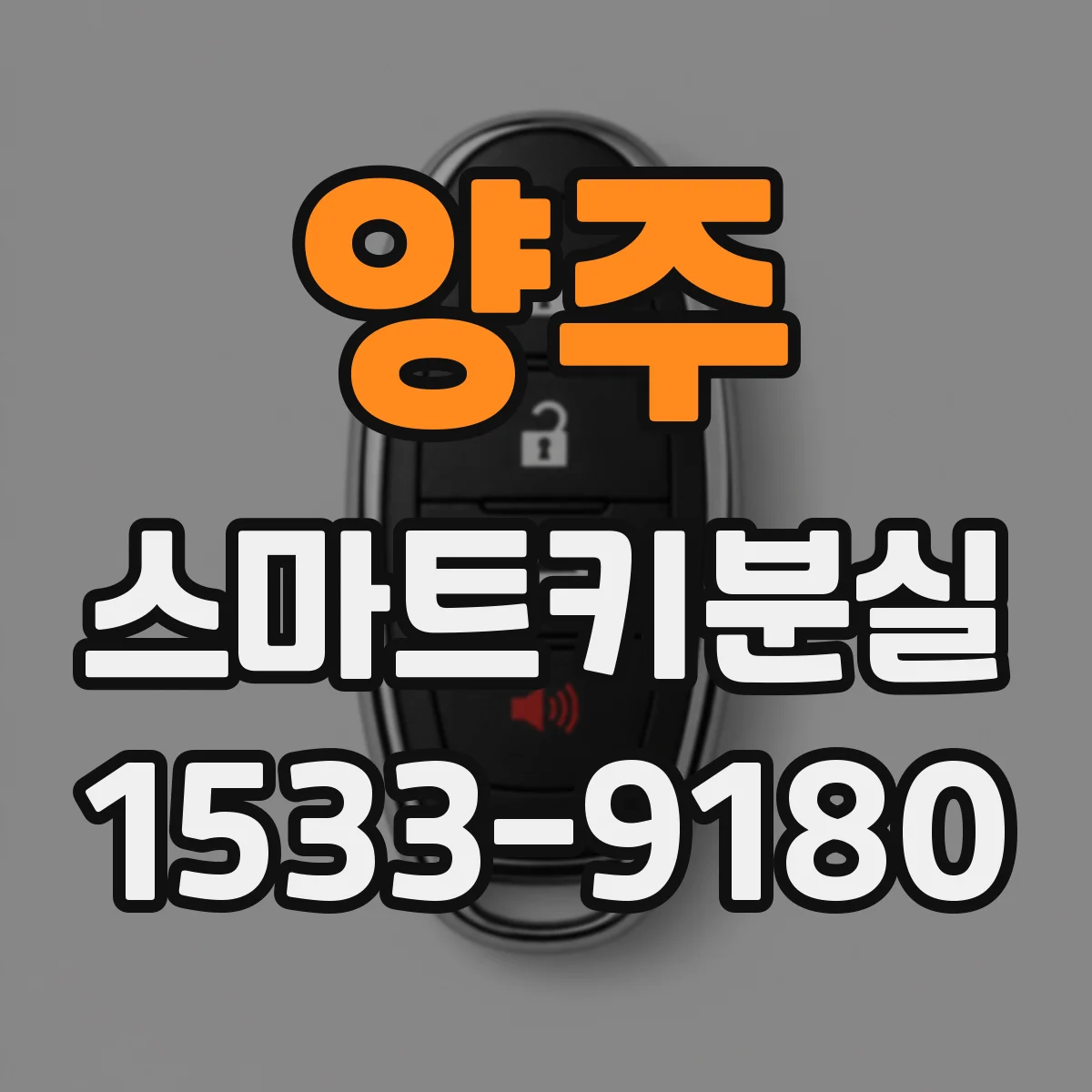 양주 스마트키분실