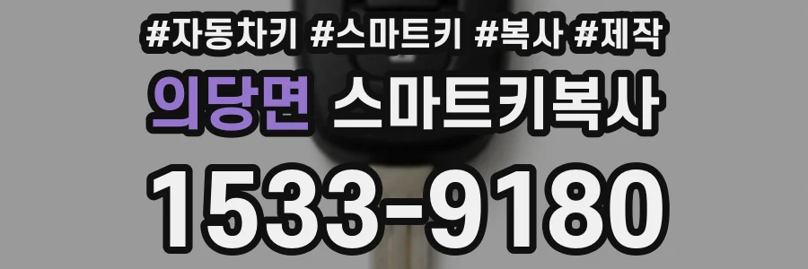 의당면 스마트키복사