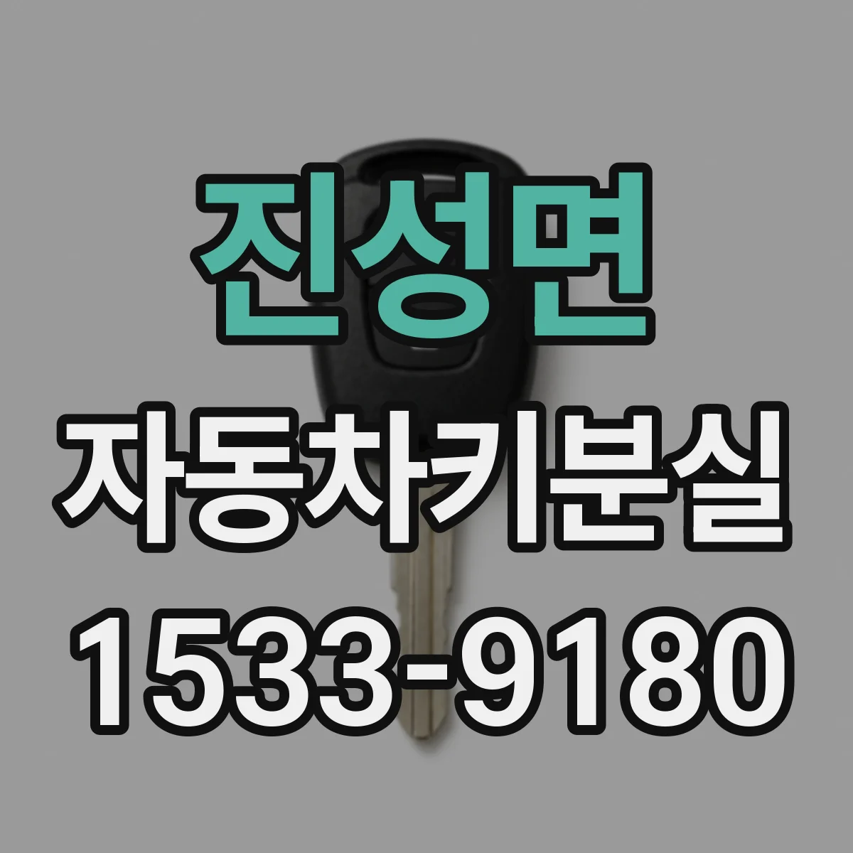 진성면 자동차키분실
