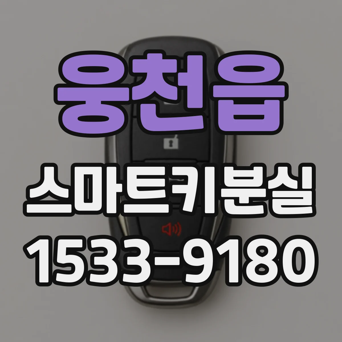 웅천읍 스마트키분실