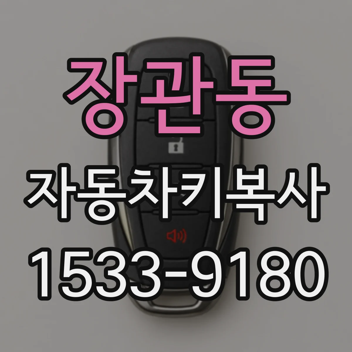 장관동 자동차키복사