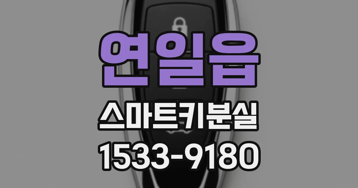 연일읍 스마트키분실