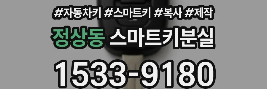 정상동 스마트키분실