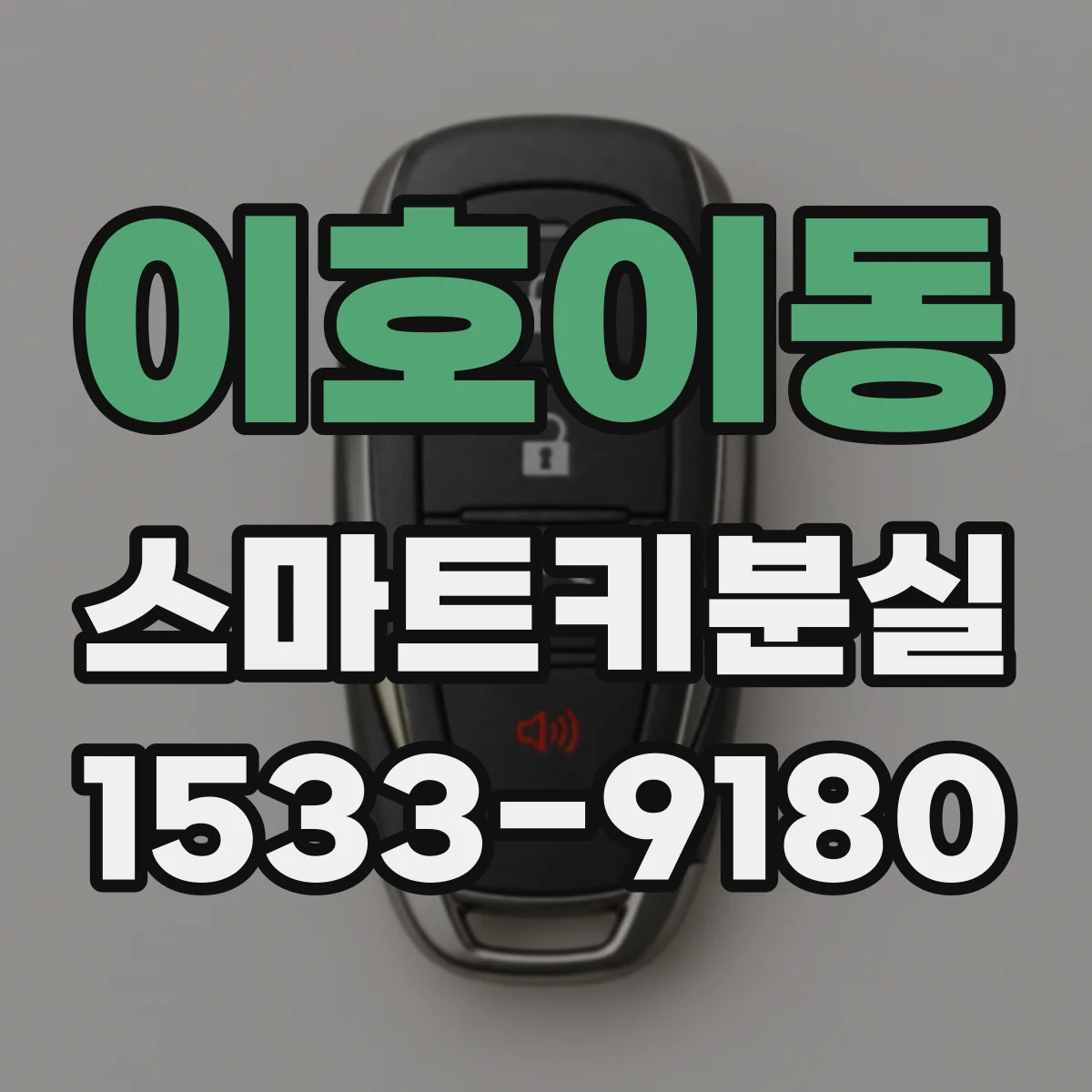 이호이동 스마트키분실