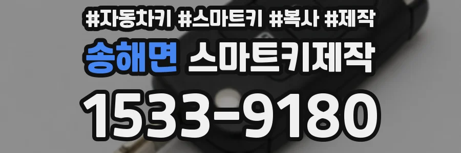 송해면 스마트키제작